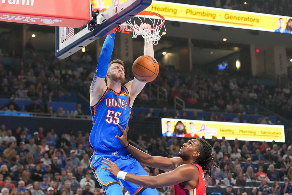 Hartenstein ist auch nach sieben Spielen noch ungeschlagen mit OKC.