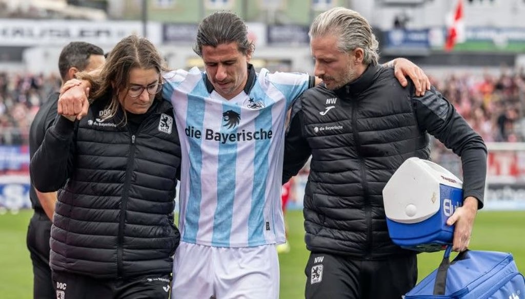 Tunay Deniz steht bei 1860 München vor einer langen Zwangspause.