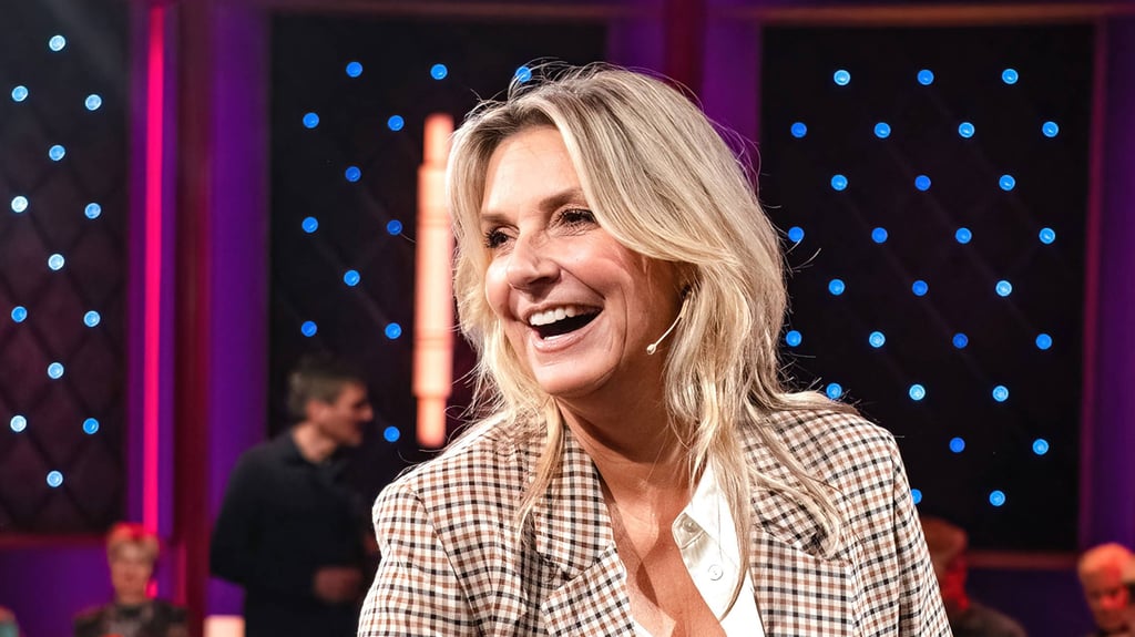 Moderatorin Kim Fisher begrüßt in der Sendung "Riverboat" am Freitag wieder zahlreiche prominente Gäste.