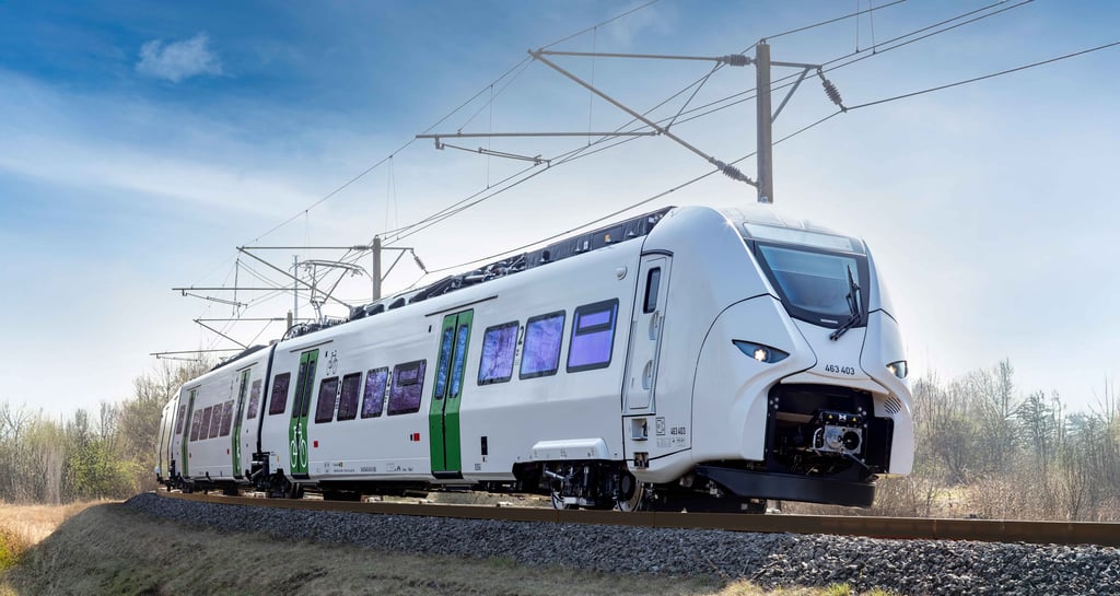 So sieht die neue S-Bahn aus, die Züge baut  Siemens.