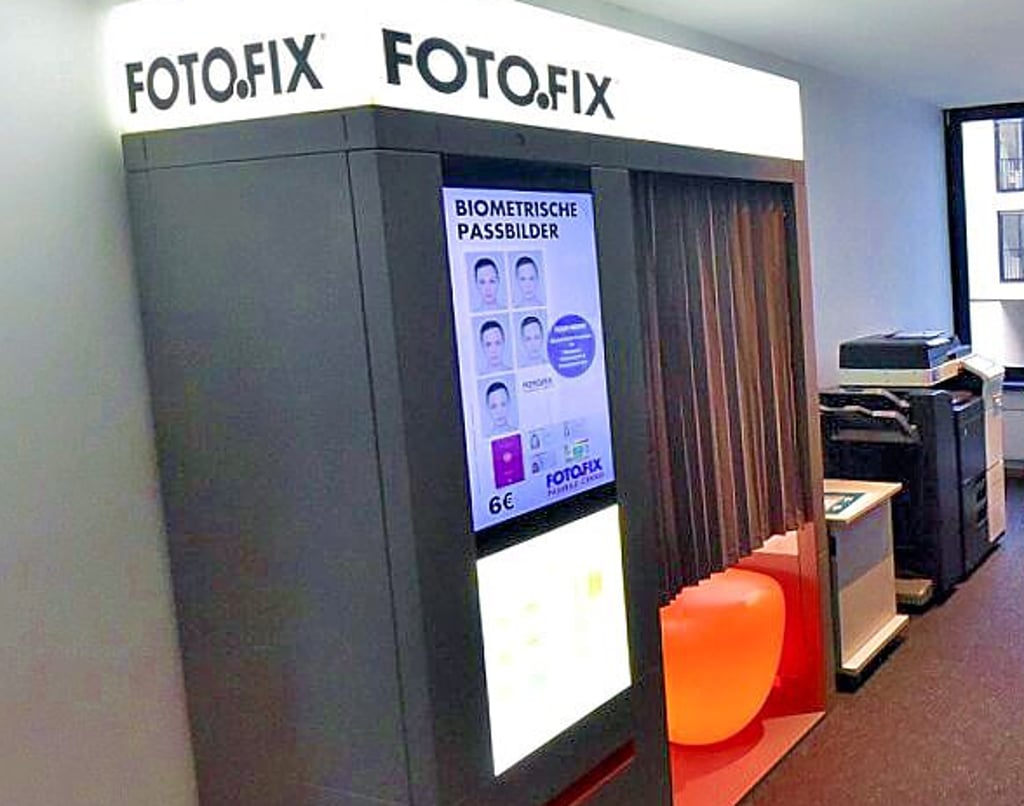 Fotoautomat diesen Typs.