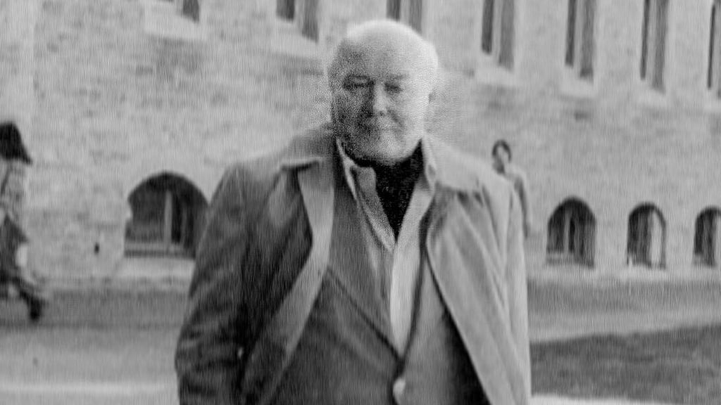 Walter Bauer ca. 1975 an der Universität Toronto. Er lehrte dort viele Jahre, bis er 1976 starb.