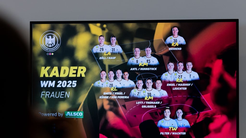 17 Spielerinnen stehen im Aufgebot für die Handball-WM.