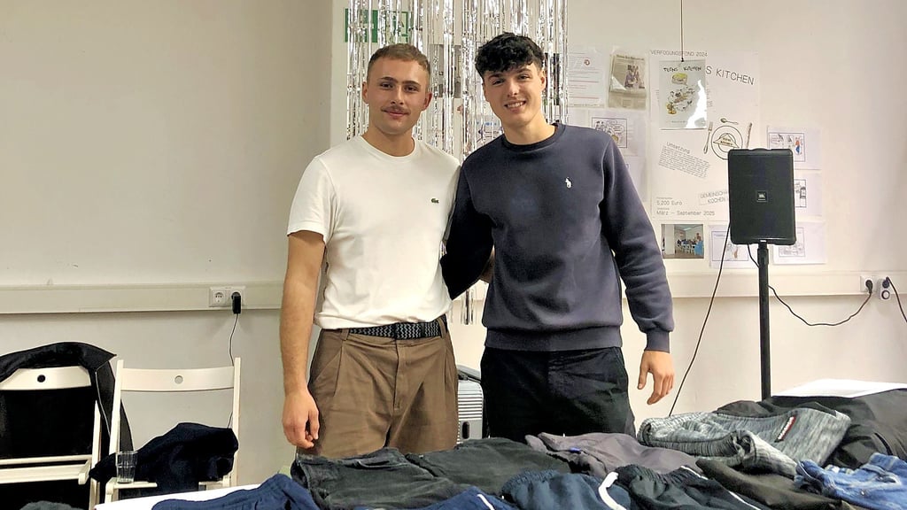 Justin Pötzsch und Bennet Barth teilen die Leidenschaft für Vintage. 