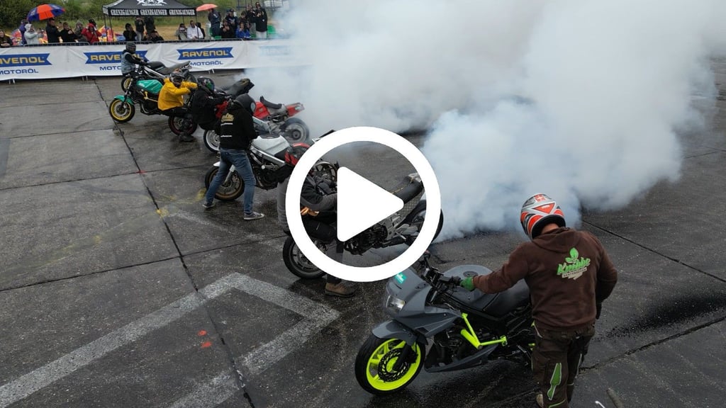 Motostunt trifft Fitnesskraft in Folge 2 der neuen YouTube-Serie "Macherland" auf HIYA!.
