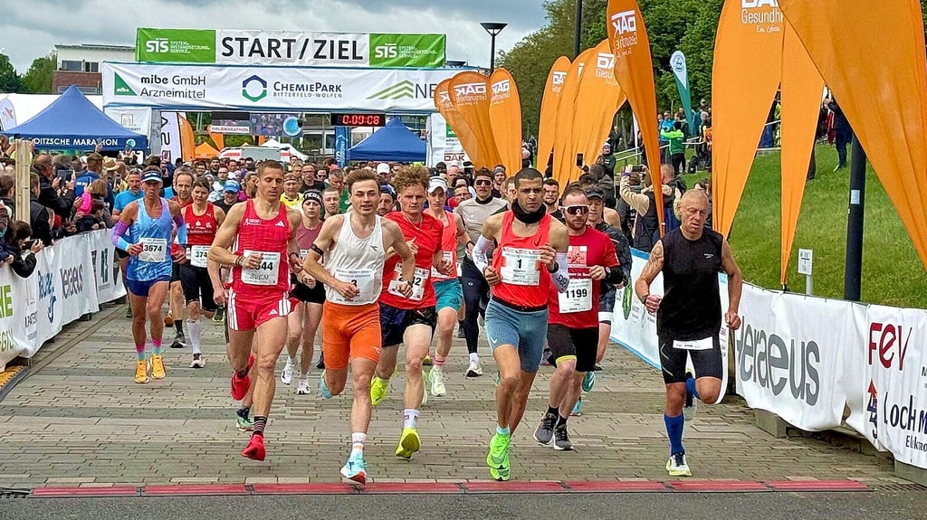 Der Goitzsche-Marathon 2025 toppte alles. Mehr als  2.500 Teilnehmer gingen Anfang Mai im Bitterfelder Stadthafen an den Start. 
