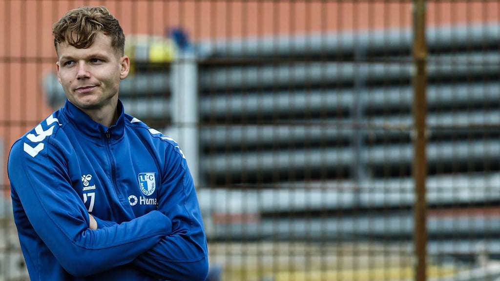 Philipp Hercher fehlte am Mittwoch beim Training des 1. FC Magdeburg vor dem Heimspiel gegen SC Paderborn.