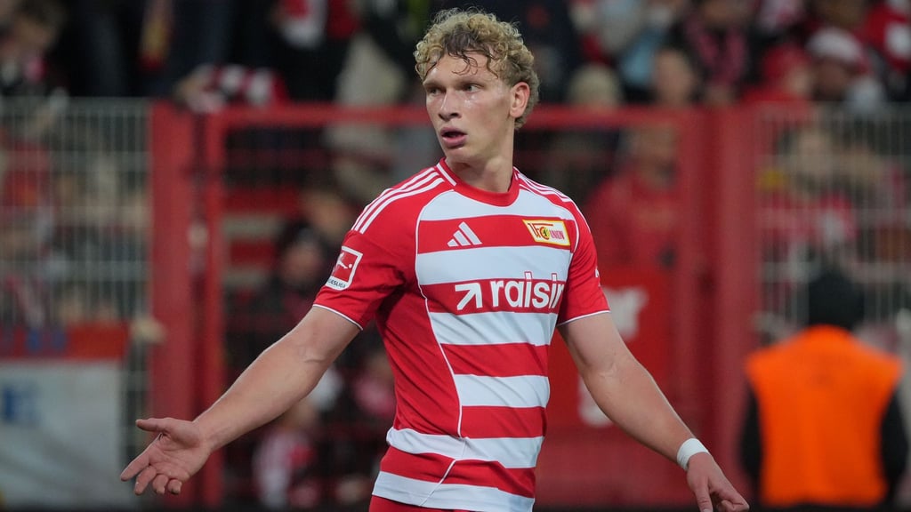 Union Berlins Leopold Querfeld freut sich auf die Duelle mit Harry Kane.