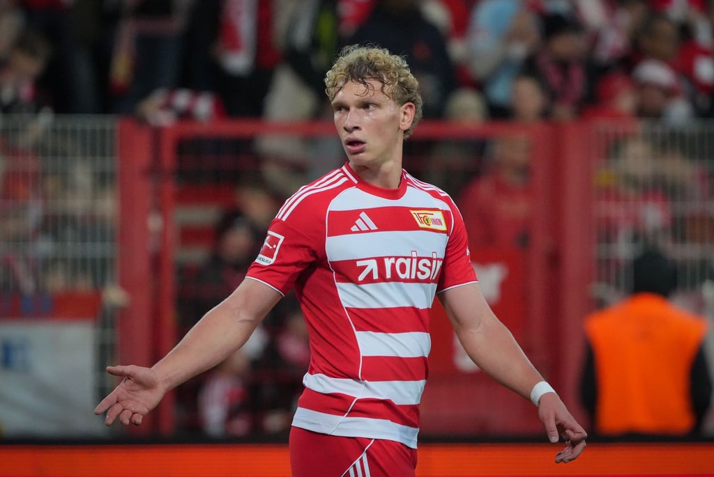 Union Berlins Leopold Querfeld freut sich auf die Duelle mit Harry Kane.