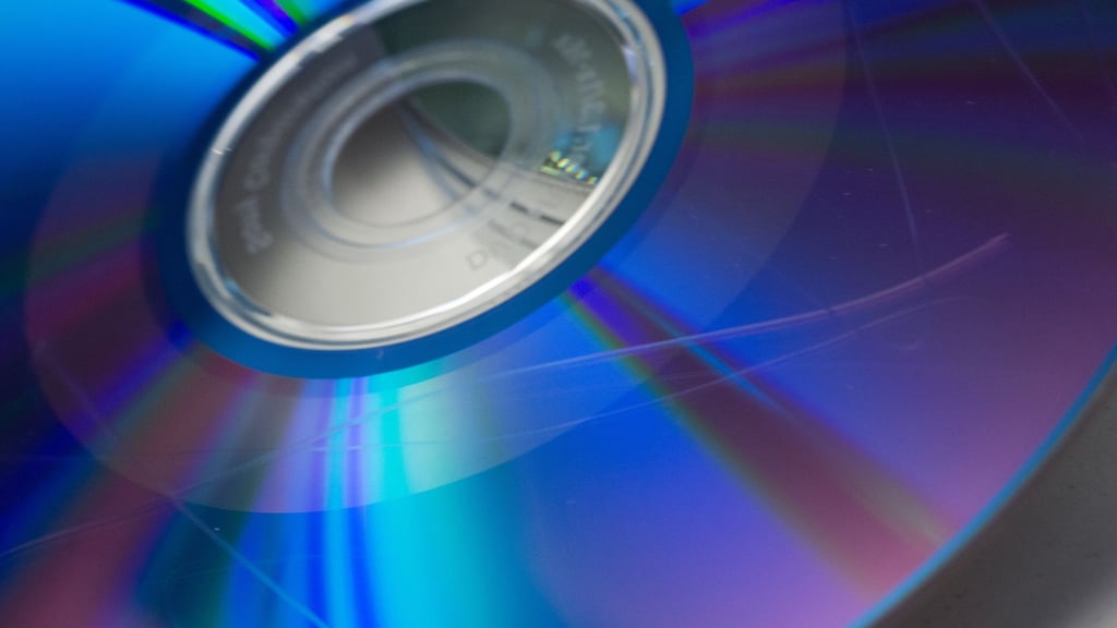Kratzer auf der Oberfläche können die Disc unlesbar machen.
