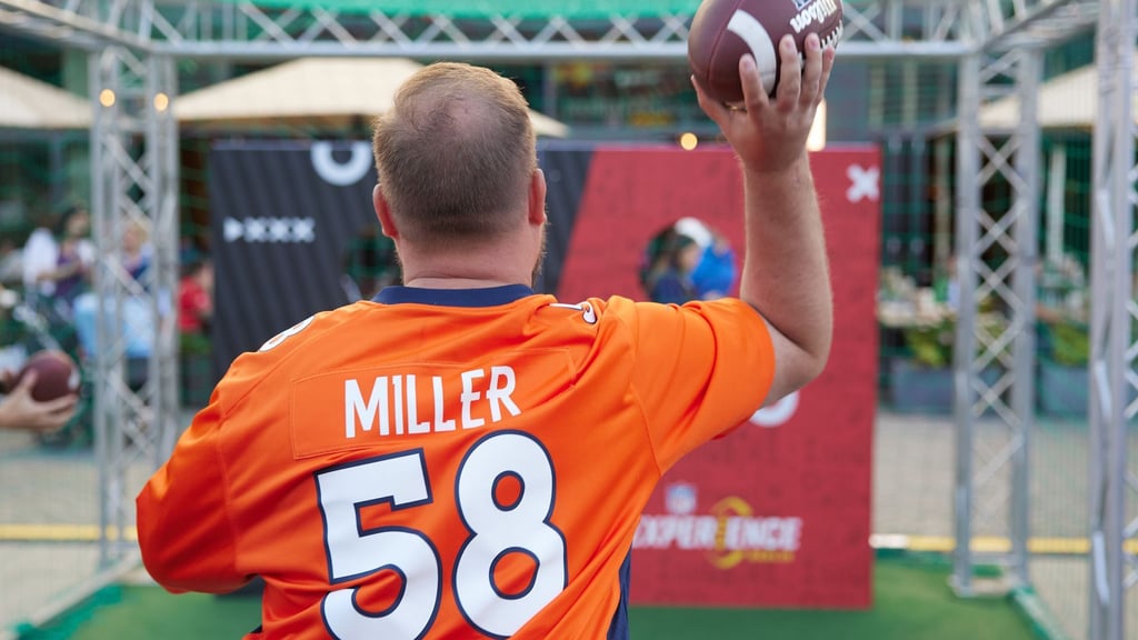 Im gesamten Stadtzentrum bietet die NFL Mitmachaktionen für die Fans. (Archivbild)