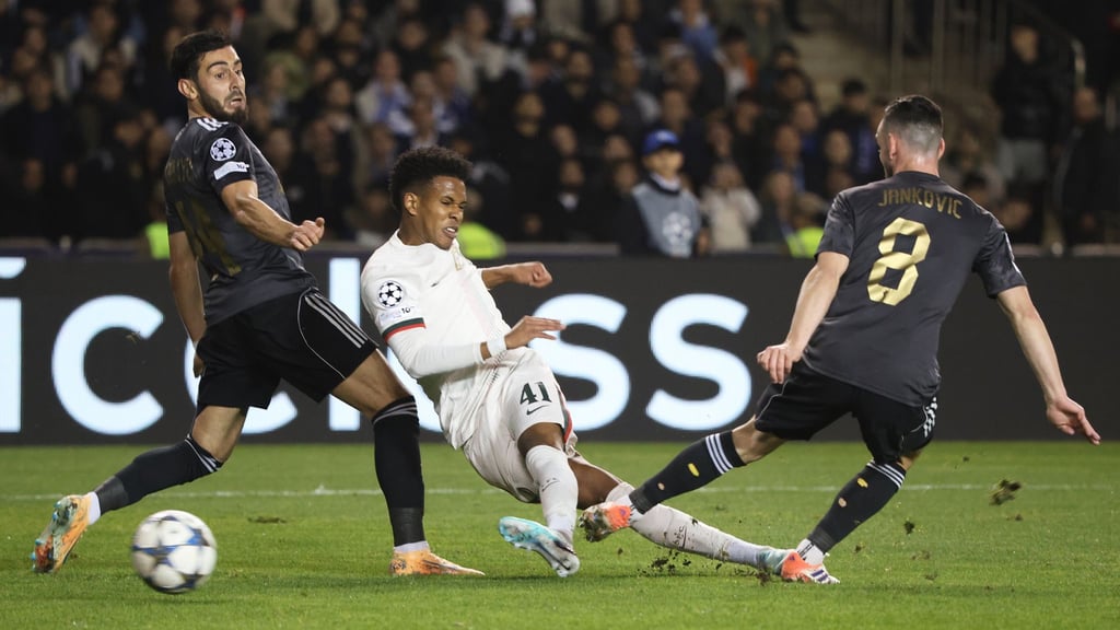 Estevao brachte Chelsea gegen Karabach Agdam nach 16 Minuten in Führung.