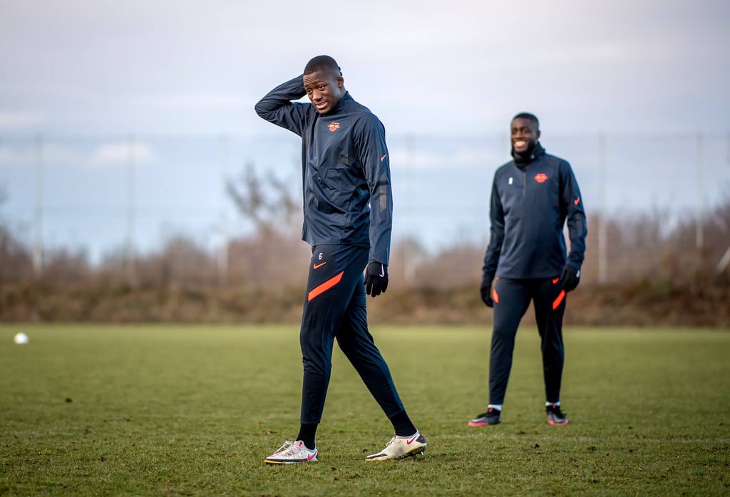 Ibrahima Konaté und Dayot Upamecano.