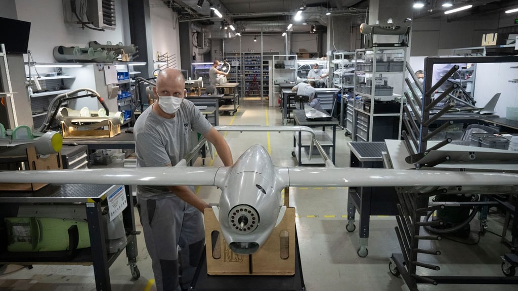 Die Ukraine gilt mittlerweile unter anderem im Bereich der Drohnenproduktion als Vorbild. (Archivbild)