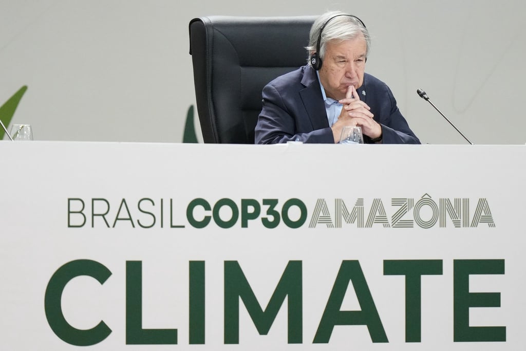 Ernster Warner: UN-Generalsekretär Guterres