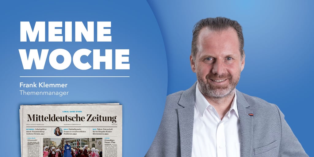 Frank Klemmer ist Themenmanager und leitet die Lokalredaktion der MZ in Halle.