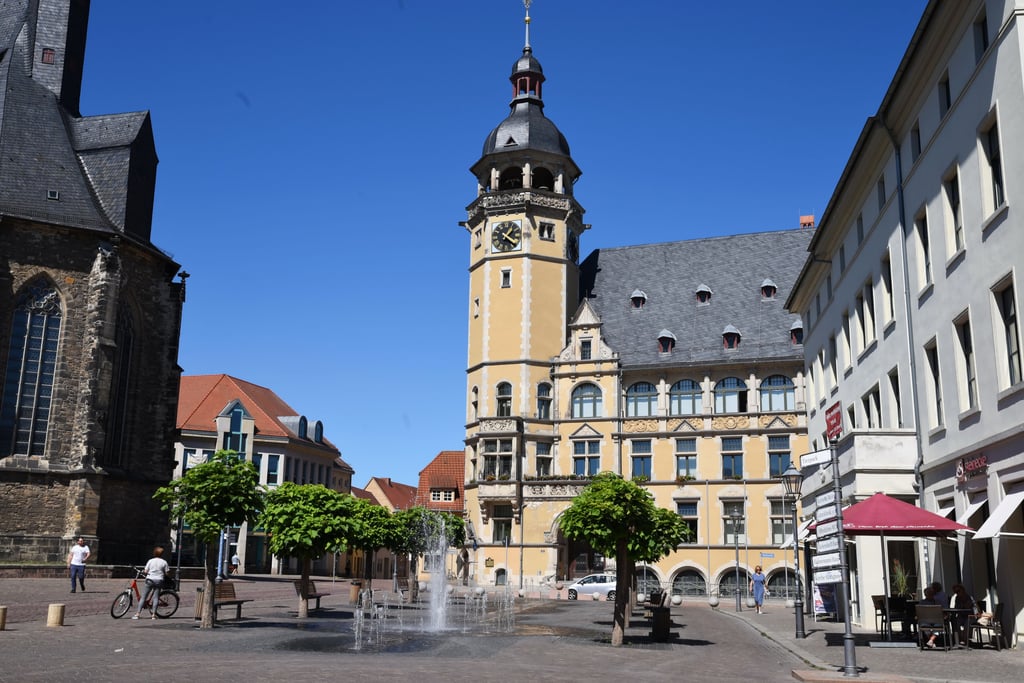 Der Stadtrat Köthen tagt im Köthener Rathaus. 