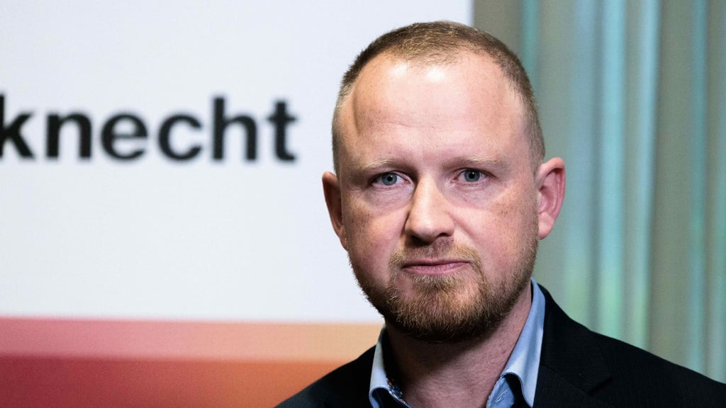 Leye hatte gemeinsam mit Sahra Wagenknecht die Linke verlassen und das BSW aufgebaut. (Archivbild)