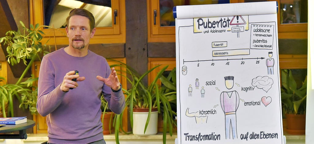 Die Pubertät ist ein Totalumbau. Jo Baak-Mirow gibt in der EFA Tipps, wie Eltern und Kinder gut durch diese Zeit kommen. 