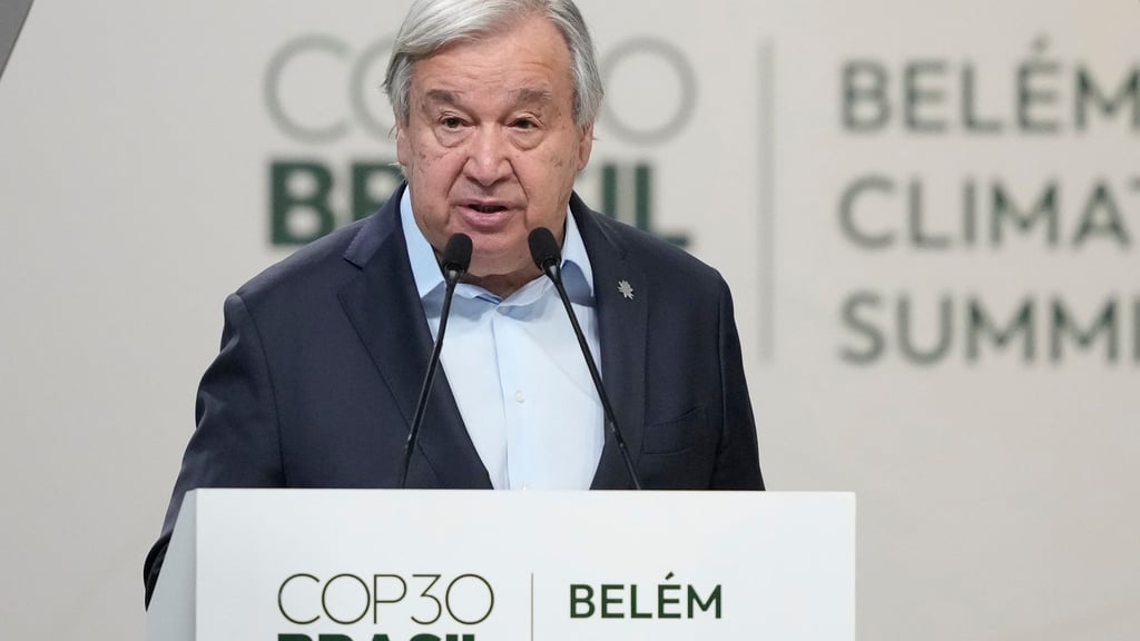 Eindringlicher Warner: UN-Generalsekretär Guterres.