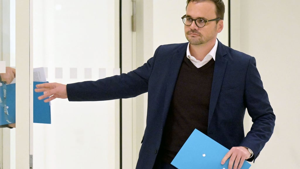 Brandenburgs CDU-Landeschef Jan Redmann will an der Spitze der Landespartei bleiben. (Archivbild)