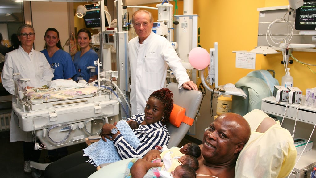 Ende September sind Fünflinge an der Berliner Charité auf Welt gekommen.