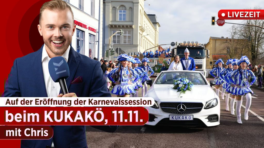 Am 11.11 startet Köthen in die neue Karnevalssession. Unser Reporter Chris berichtet live von vor Ort.