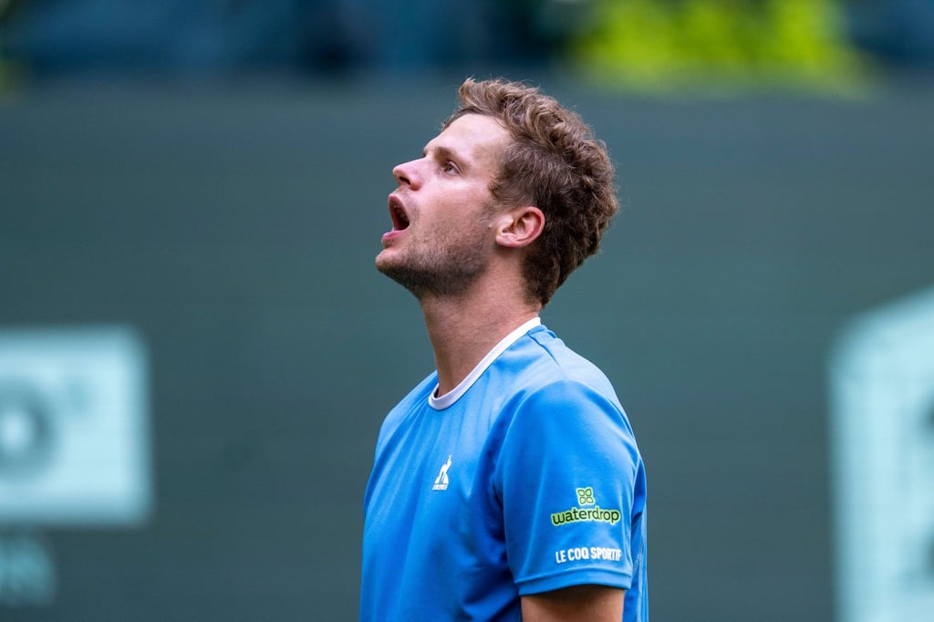 Novak Djokovic war für den deutschen Tennisprofi Yannick Hanfmann doch eine Nummer zu groß. (Archivbild)