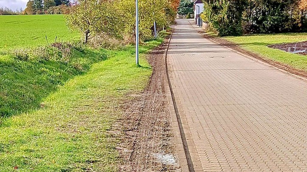 Der Lkw-Verkehr hinterließ seine Spuren in Siebigerode.  