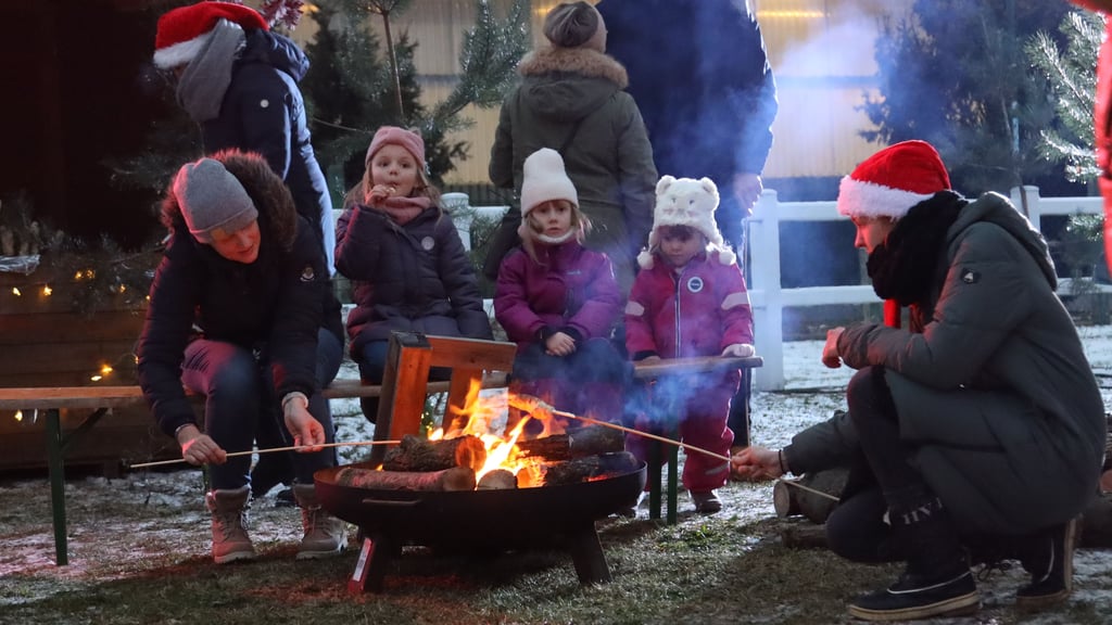 Neben den Pferden ist Stockbrot der Renner auf dem Weihnachtsmarkt der SG Motor Barleben.