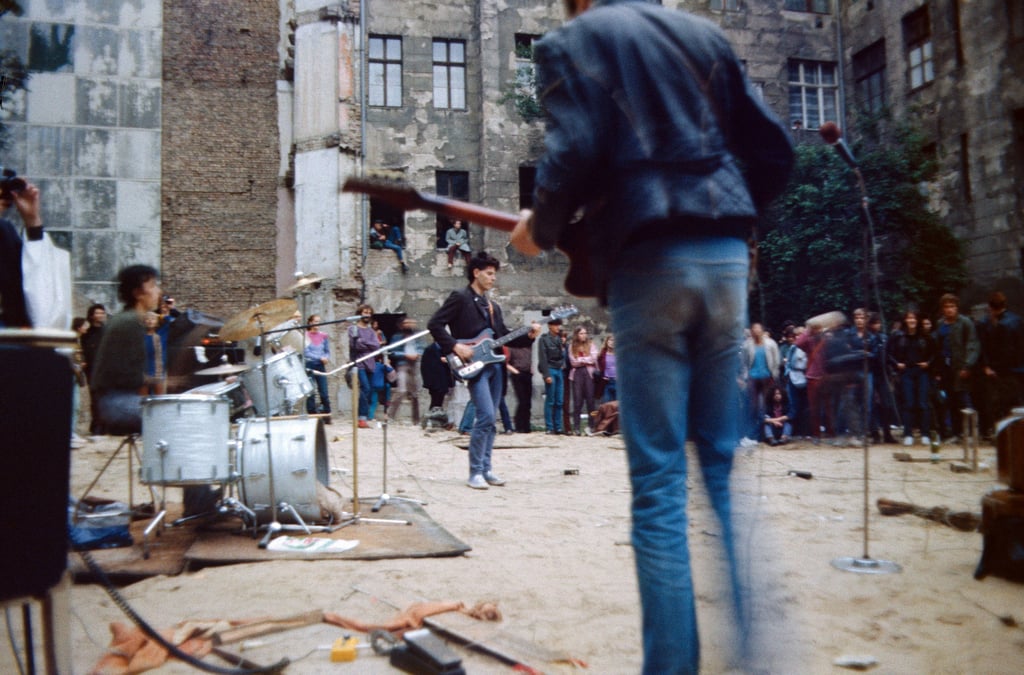  Punks in Ostberlin, aufgenommen 1982 von einem Kamerateam aus dem Westen.