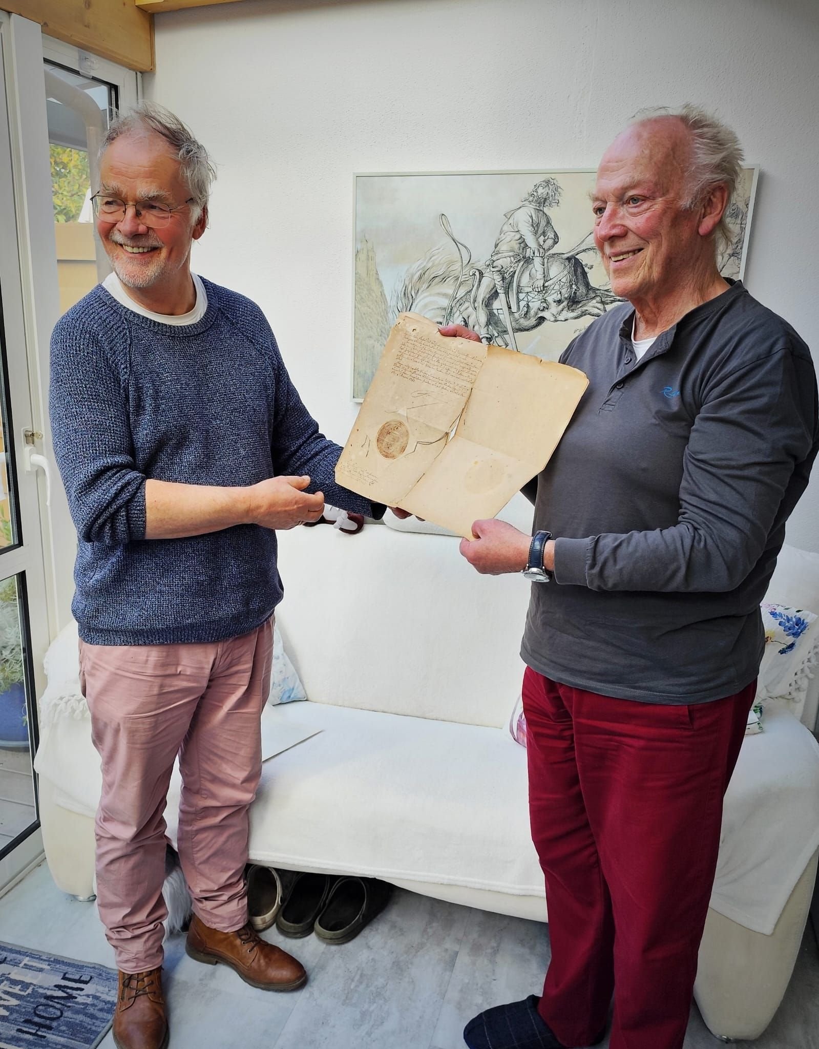 Preußenschatz kehrt in die Börde zurück: Friedrichs Urkunde wieder in Groß Ammensleben