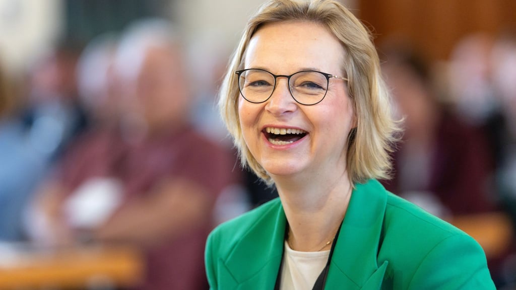 BSW-Landeschefin Wolf sieht geringere Chancen für ihre Partei mit neuem Namen. (Archivbild)