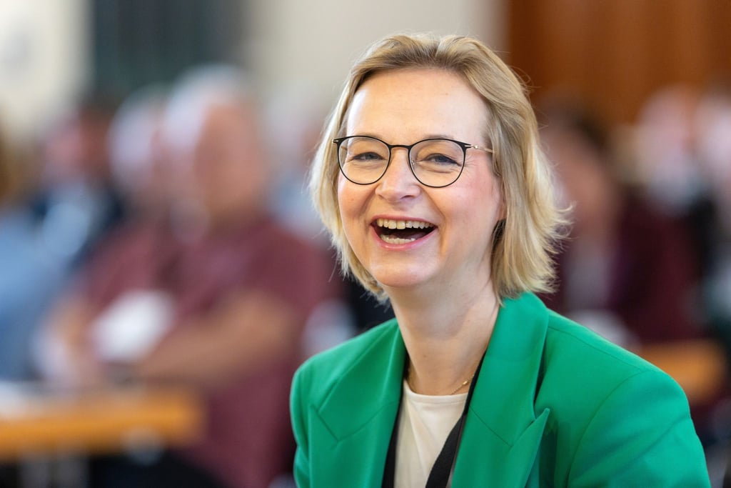 BSW-Landeschefin Wolf sieht geringere Chancen für ihre Partei mit neuem Namen. (Archivbild)