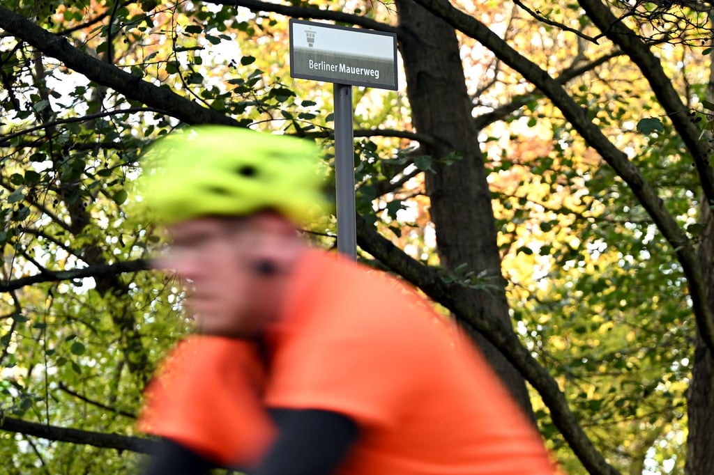 Der Mauerweg ist nicht zuletzt bei Radfahrern beliebt.