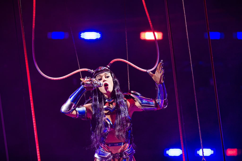 Katy Perry begeisterte ihre Fans in Hannover mit einer spektakulären Science-Fiction-Show. (Archivbild)