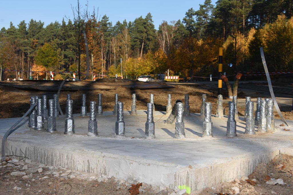 Fundament Funkmast Langer Heinrich