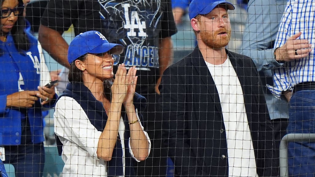 Beim Spiel der L.A. Dodgers gegen die Toronto Blue Jays hatten Harry und Meghan deutlich ihre Unterstützung für das Team aus Los Angeles gezeigt. (Archivbild)