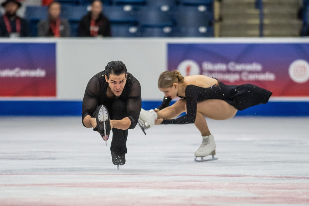 Nikita Volodin (l) und Minerva Hase zählen bei Olympia zu den Favoriten.