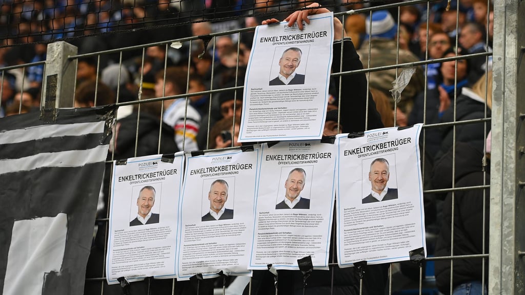 Die fingierten Fahndungdaufrufe gegen Roger Wittmann.