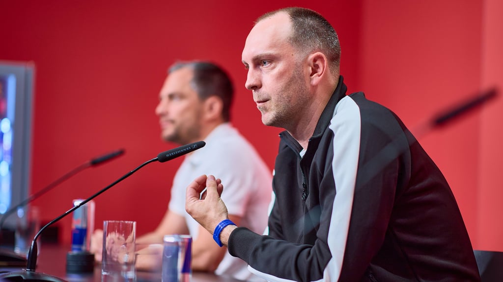 RB-Sportchef Marcel Schäfer (l.) und RB-Trainer Ole Werner bewerteten die TSG-Pleite zum Teil unterschiedlich.
