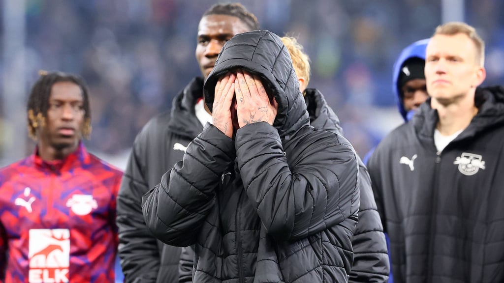 Gebrauchter Nachmittag: David Raum &amp; Co. nach der RB-Niederlage in Hoffenheim.