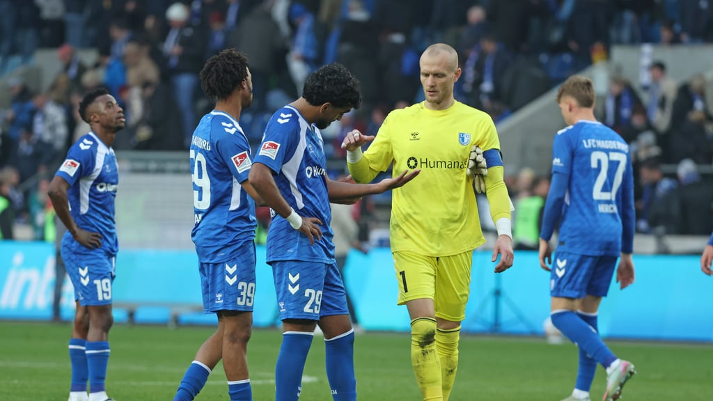 An Torhüter und Kapitän Dominik Reimann lag die neuerliche Niederlage des 1. FC Magdeburg nicht.