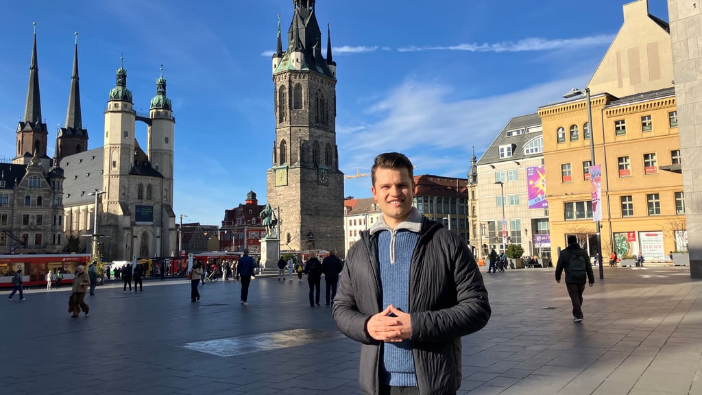 Sieht sich als Dienstleister: Tylson Stemmermann will in Halle mit einem Betreuungsdienst für Senioren durchstarten.