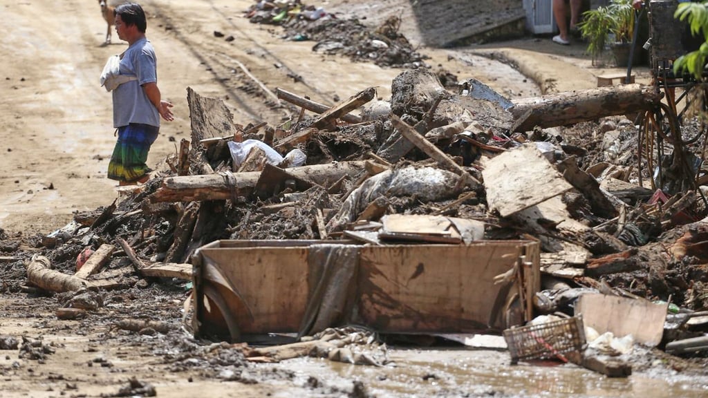 Taifun „Kalmaegi“ hinterließ eine Spur der Verwüstung - nun folgt der nächste Sturm.