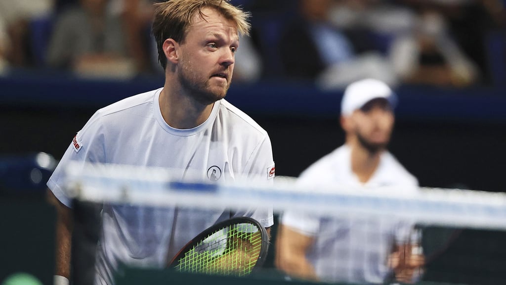 Kevin Krawietz (vorne) und Tim Pütz verlieren zum Auftakt der ATP Finals (Archivbild)