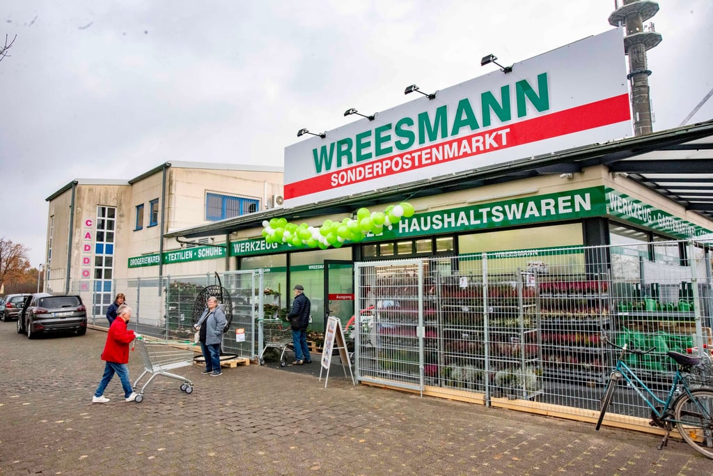 Wreesmann hat am Montag in Mildensee seine Türen geöffnet. 