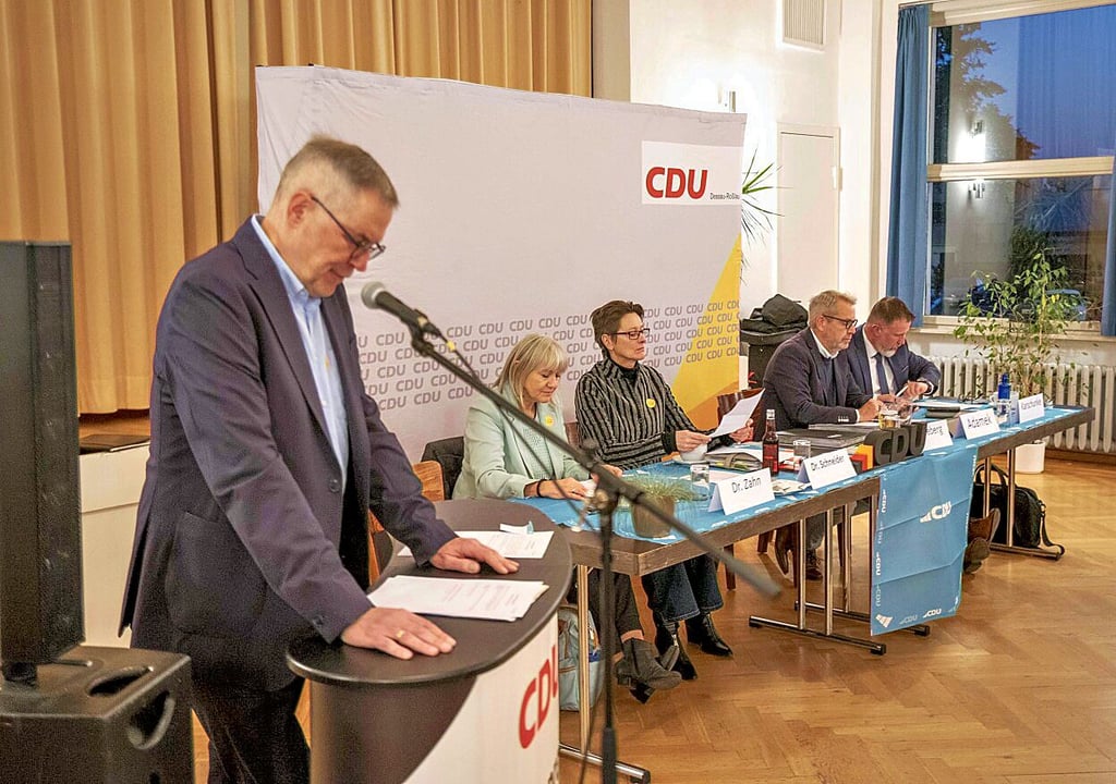 Beim Kreisparteitag wurde einer neuer Vorsitzender gewählt. 