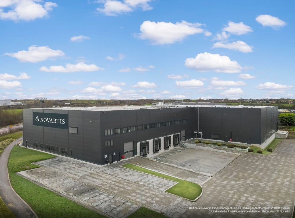Der Pharmakonzern Novartis will ein Werk in Sachsen-Anhalt eröffnen.