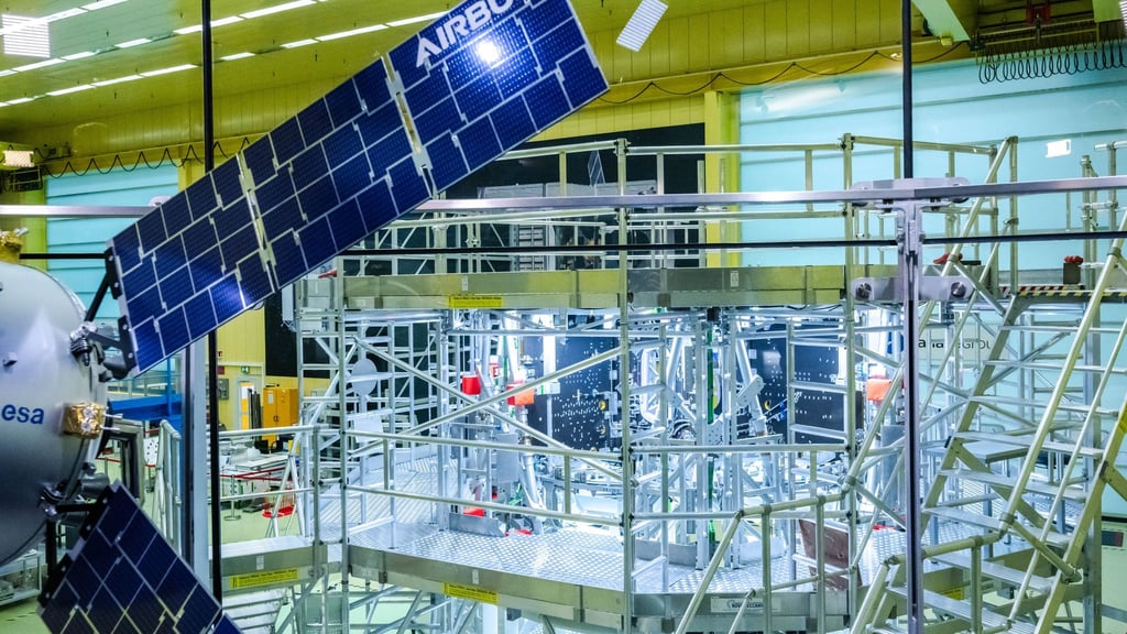 Das vierte Europäische Servicemodul (ESM) für das Orion-Raumschiff soll am Wochenende mit dem Schiff nach Florida gebracht werden.